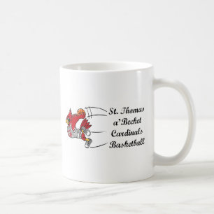 Caneca de café do roteiro do basquetebol dos