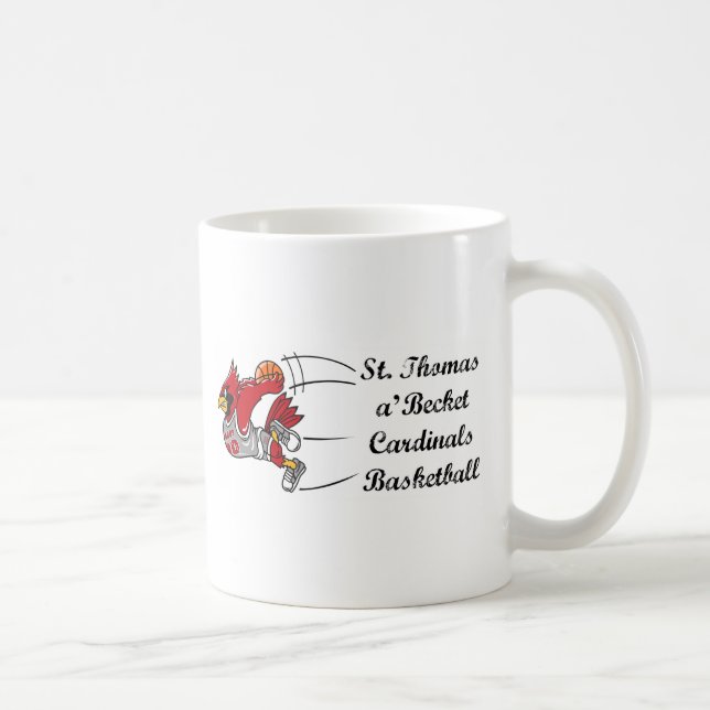 Caneca de café do roteiro do basquetebol dos (Direita)