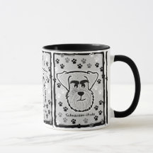 Caneca de café do Schnauzer