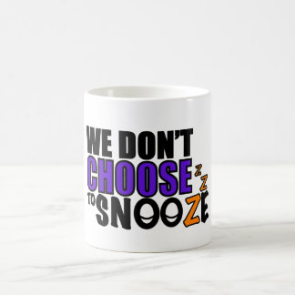 Caneca de café do Snooze
