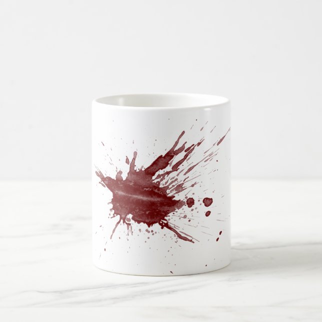 Caneca De Café Do "Splatter sangue " (Centro)