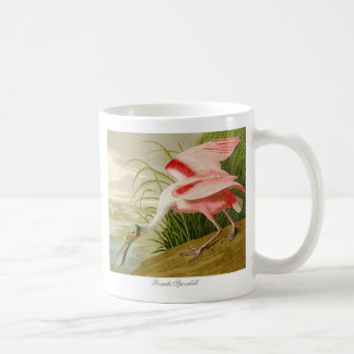 Caneca de café do Spoonbill róseo