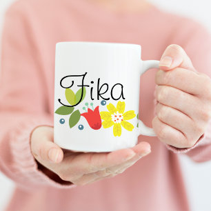 Caneca de café do tempo de Fika