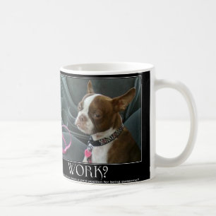 caneca de café do terrier de Boston