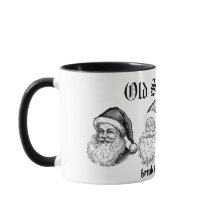 Caneca de Café do Velho Papai Noel