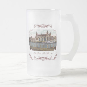 Caneca de café do Victorian do Ellis Island