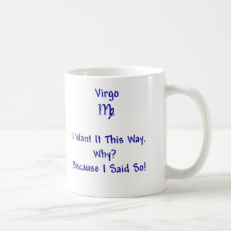 Caneca de café do Virgo
