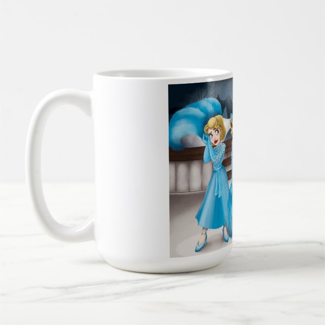 Caneca de café do White Christmas grande (Esquerda)