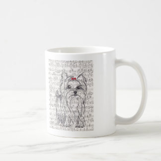 Caneca de café do yorkshire terrier de Yorkie