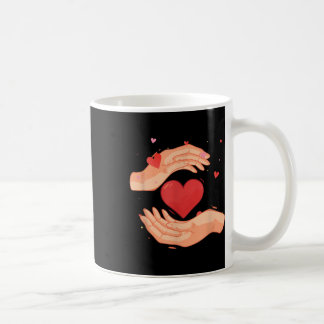 Caneca De Café Doação de gentileza Voluntária com Caridade do Cor