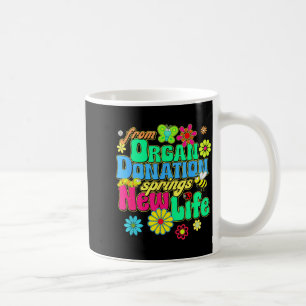 Caneca De Café Doação Mínima de Órgãos Dá Nova Vida
