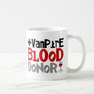 Caneca De Café Doador de sangue do vampiro