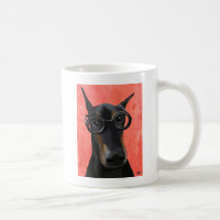 Doberman Com Óculos
