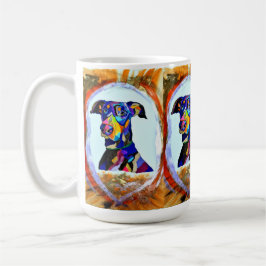 Caneca De Café Doberman Love Mug