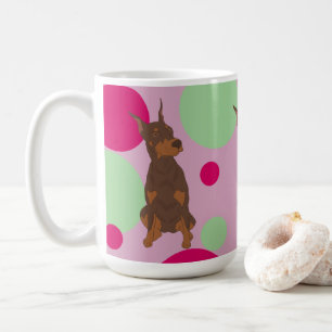 Caneca De Café Doberman Pinscher