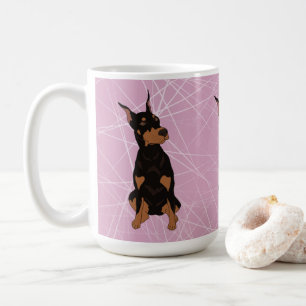 Caneca De Café Doberman Pinscher