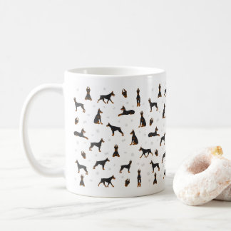Caneca De Café Doberman Pinscher dog