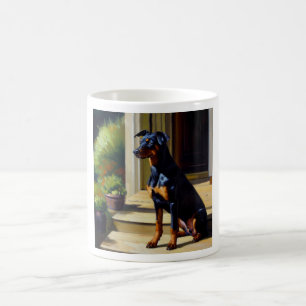Caneca De Café Doberman Pinscher Dog