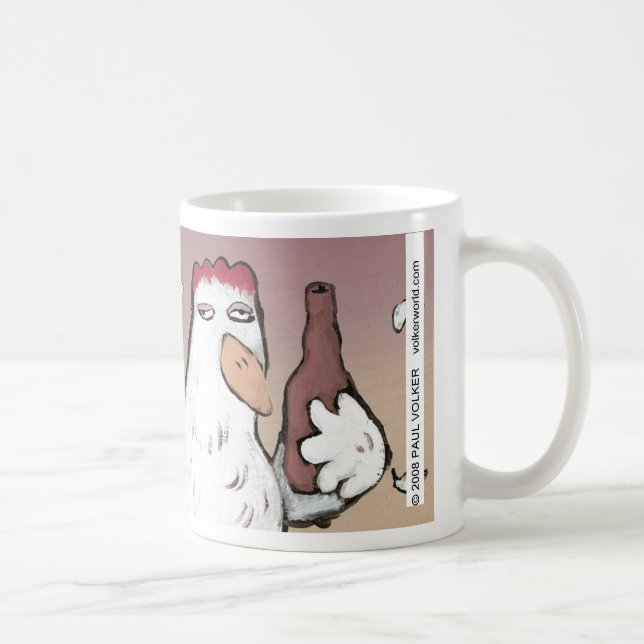 CANECA DE CAFÉ DOBRADORES DA GALINHA (Direita)