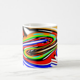 Caneca De Café Dobras no espaço e no tempo