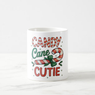 Caneca De Café Doce Cana Cutie Papai Noel Flocos de Neve Natal