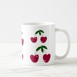 Caneca De Café Doce como Cerejas