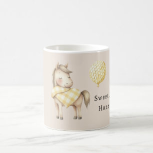 Caneca De Café Doce como Mel Cavalo Favos de Mel Balão