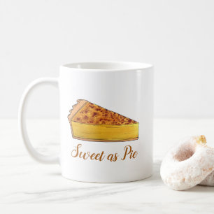 Caneca De Café Doce como Pie Virginia Chess Southern Dessert