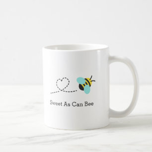 Caneca De Café Doce como pode ser, abelha zumbindo fofa