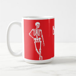 Caneca De Café Doce Design Assustador de Halloween