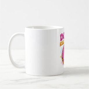 Caneca De Café Doce e Na moda - Camisa-T Gráfico de Rosquinha Gir