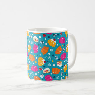 Caneca De Café Doce Jelly Pattern