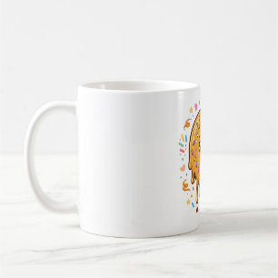 Caneca De Café Doce Maçã Doce Kawaii Arte de Halloween