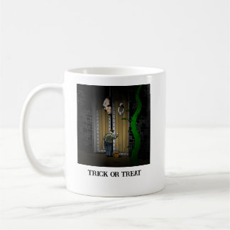 Caneca De Café Doce ou travessura com o gigante
