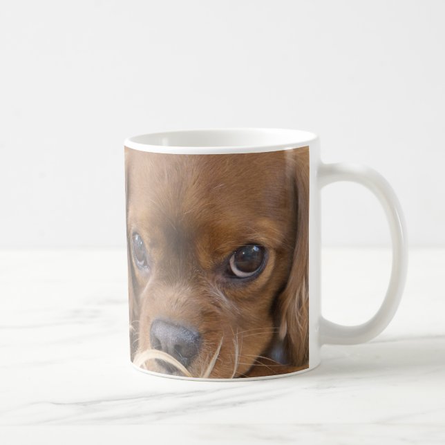 Caneca De Café Doce Ruby Cavalier King Charles Spaniel (Direita)