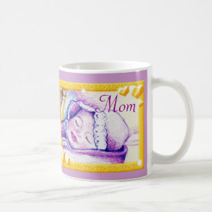 Caneca De Café Doce Sonhos Querida Mãe Café Mug