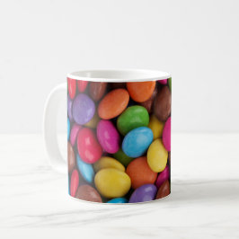 Caneca De Café Doces Coloridos, Botões Doces, Doces, Comida