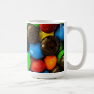 Caneca De Café Doces coloridos e doces