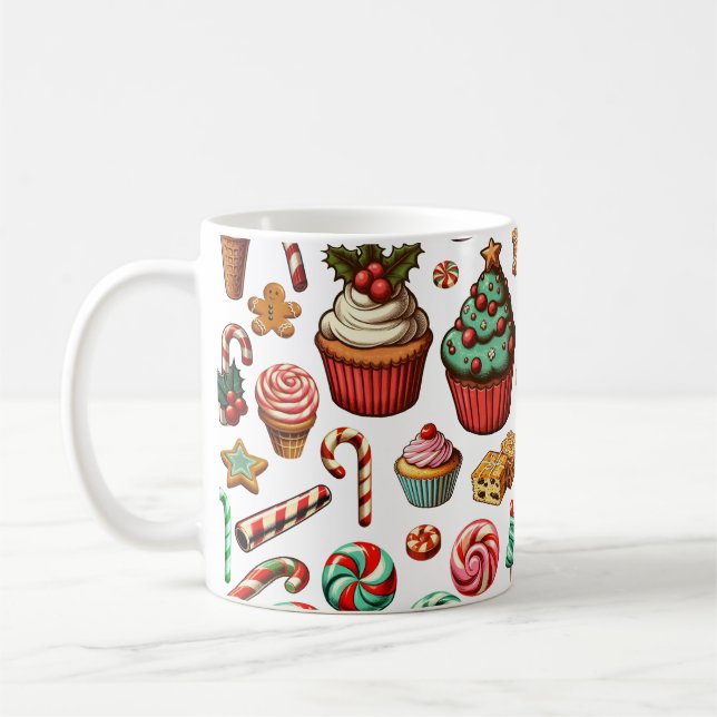 Caneca De Café Doces de Natal e doces tratam a região (Esquerda)