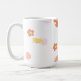 Caneca De Café doces e flores