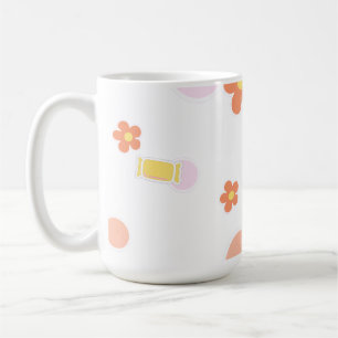 Caneca De Café doces e flores