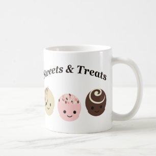 Caneca De Café Doces & Guloseimas! Chocolates