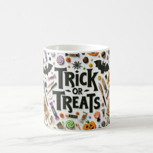 Caneca De Café Doces ou Travessuras