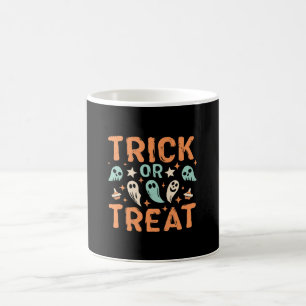 Caneca De Café Doces ou Travessuras de Halloween