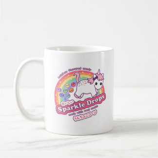 Caneca De Café Docinho de cocô de Unicórn bonito