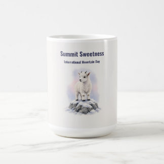 Caneca De Café Doçura do Cume Dia Internacional da Montanha