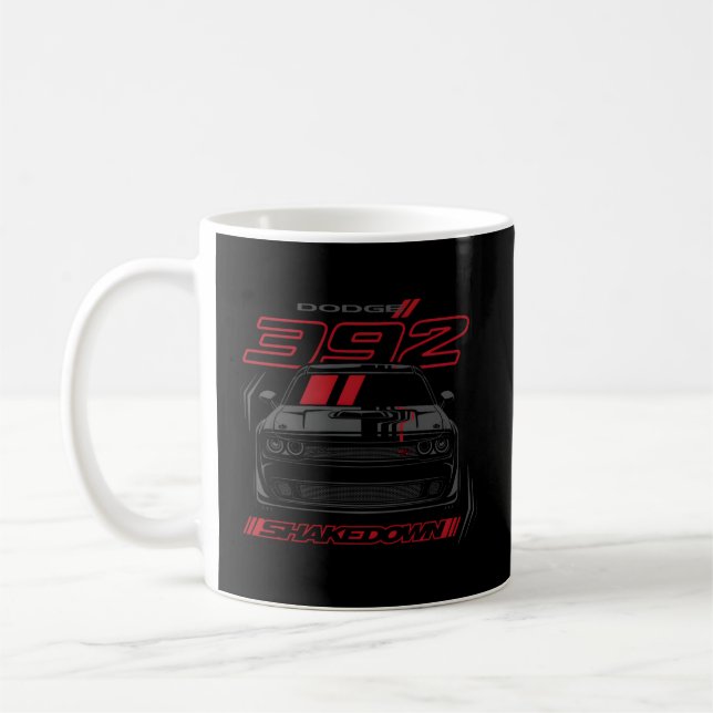 Caneca De Café Dodge Challenger 392 Acionamento Última Chamada (Esquerda)