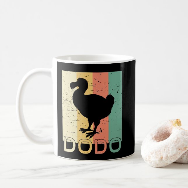 Caneca De Café Dodo Vogel (Com Donut)