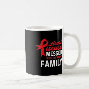 Caneca De Café Doença Cardíaca Atrapalhou a Família Errada - Cons