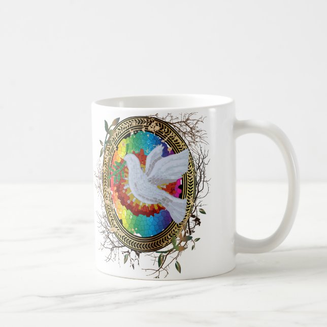 Caneca De Café Doença da Paz (Direita)